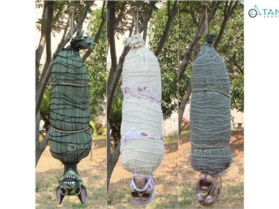 Xác treo ngược đầu gối ôm điện tử HLW-MT-07 [TẶNG PIN]